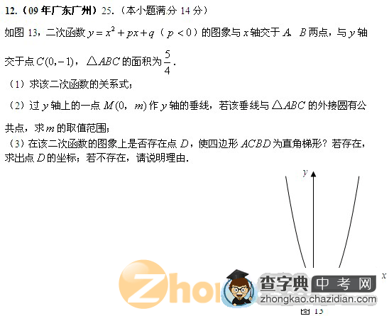 全国中考数学压轴题精选精析（12）1