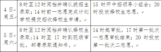2014南京中考录取工作安排3