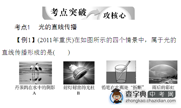 2013中考物理冲刺课件 光现象1