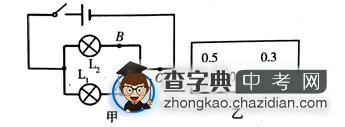 2014中考物理复习必备考点调研题39：探究串、并联电路中的电流规律2
