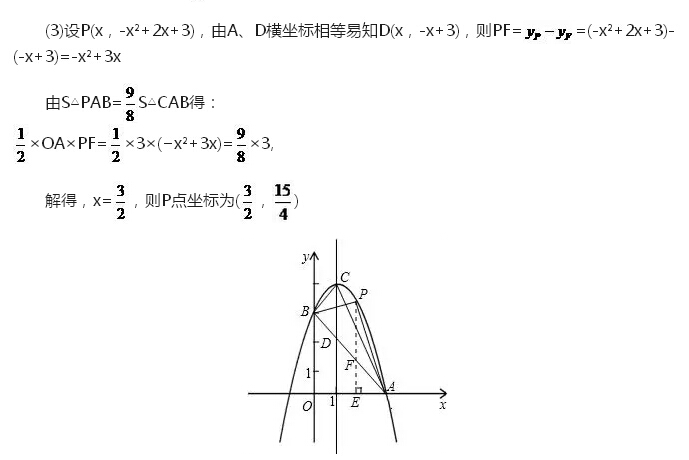 【秒杀】如何解决中考数学中二次函数“面积”压轴题？3