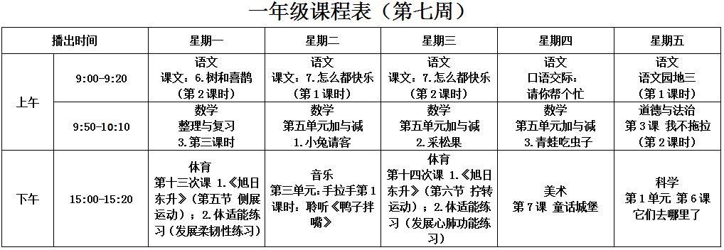 安徽​六安中小学“空中课堂”课程表完整版公布（4月13日1